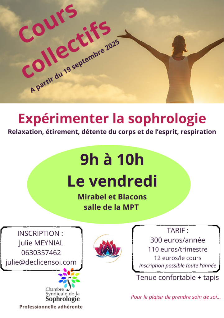 Cours co sophro 2025